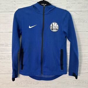 Nike Golden State Warriors, kids full zip hoodie size M